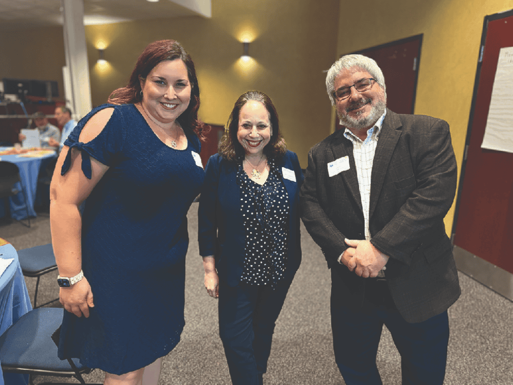 Amy Weinstein, TJF development strategist, Kathy Sarlson, national director, Life & Legacy at Harold Grinspoon Foundation, Ed Kramer, TJF chairman of the board.